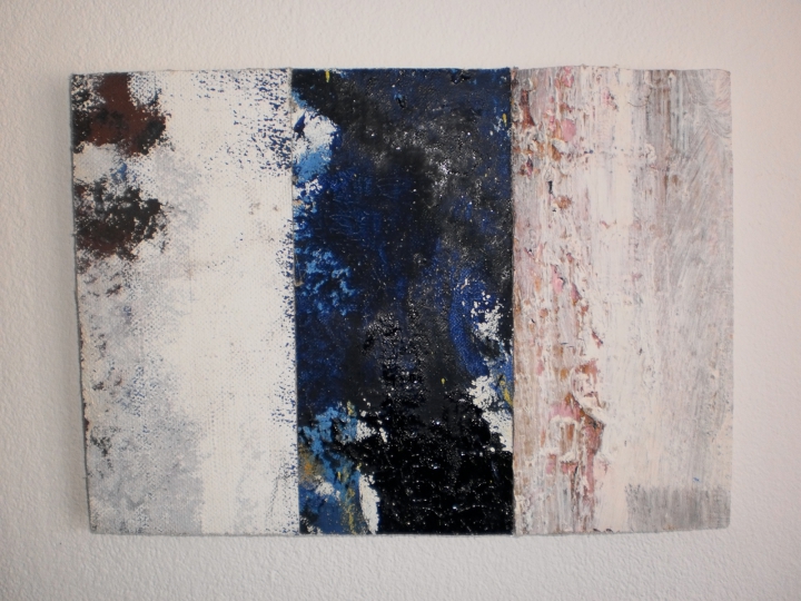 Triptychon 3 ( 21 cm x 30 cm, Oel auf Leinwand)